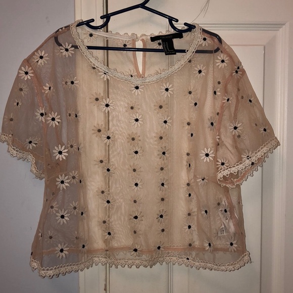 Flower Crop top - Picture 1 of 3